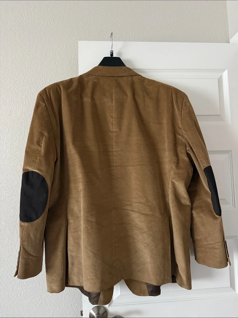 Stafford Men's Tan Corduroy Sport Coat Blazer